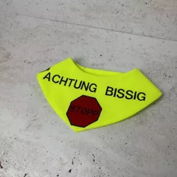 "ACHTUNG BISSIG" Halstuch