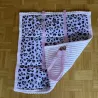 Reisedecke Leo Love Pink